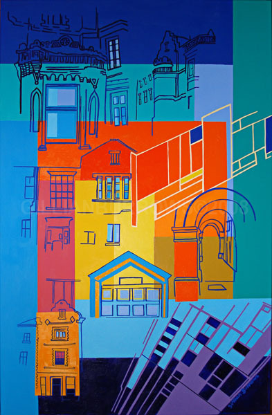 Mile End Hospital painting